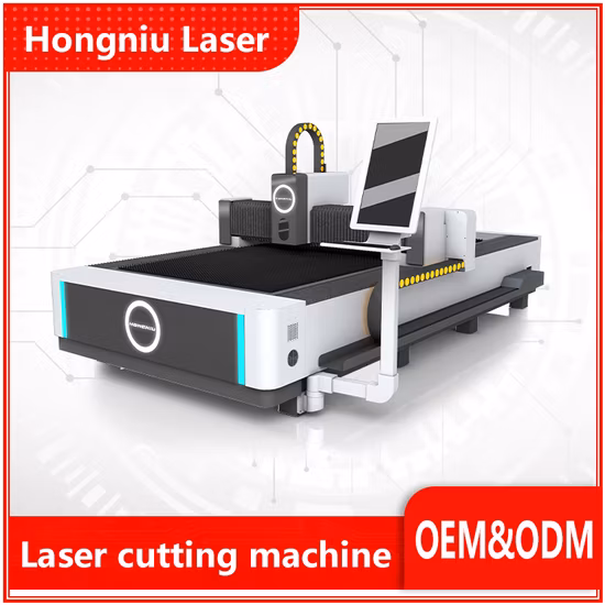 Prix ​​de fabrication Hn 1000W 1500W Machine de découpe laser à fibre métallique CNC pour métal/acier inoxydable/cuivre/aluminium